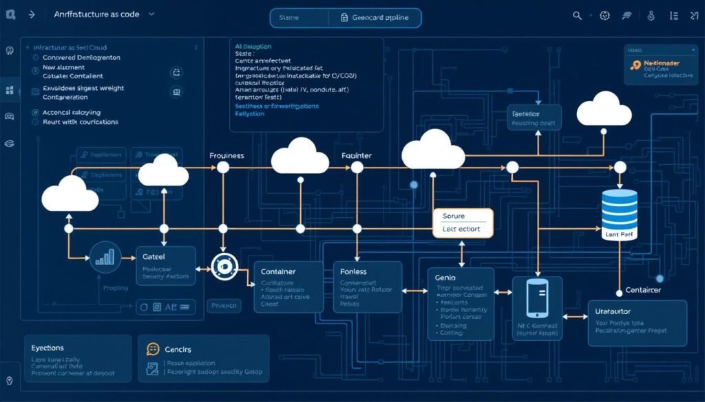Configurações de CI/CD e infraestrutura sendo geradas com prompts para programadores Configurações de CI/CD e infraestrutura sendo geradas com prompts para programadores