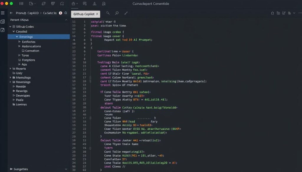 GitHub Copilot gerando código a partir de prompts específicos para programadores GitHub Copilot gerando código a partir de prompts específicos para programadores