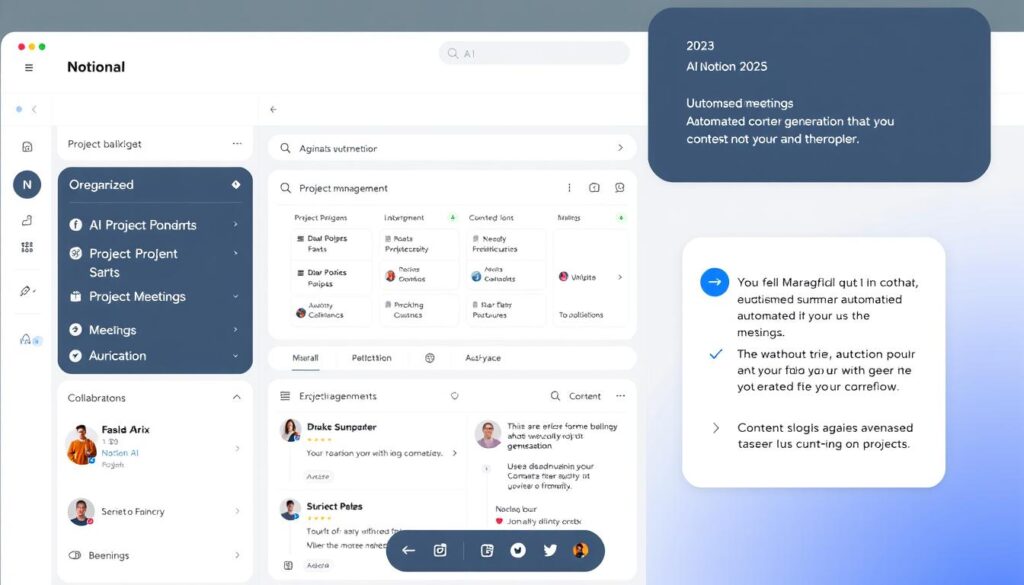 Notion AI organizando projetos e gerando conteúdo automaticamente em 2025 Notion AI organizando projetos e gerando conteúdo automaticamente em 2025