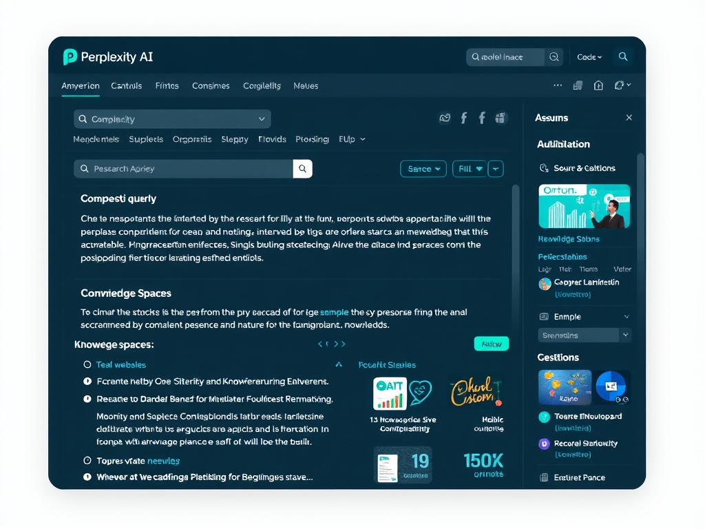Perplexity AI sintetizando informações de múltiplas fontes em 2025 Perplexity AI sintetizando informações de múltiplas fontes em 2025