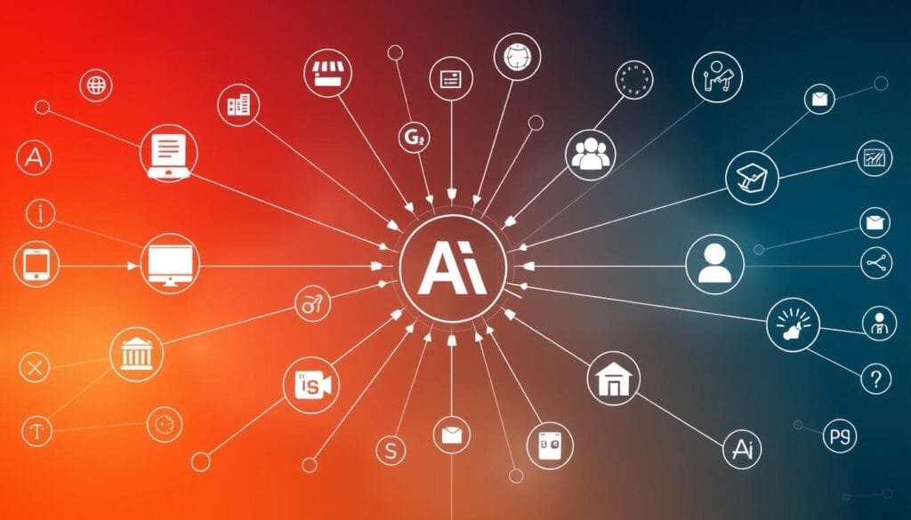 Algoritmo do Google Ads analisando sinais de comportamento