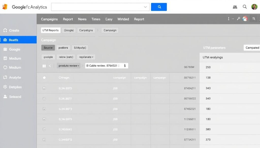 Visualização de como os dados aparecem no Google Analytics após um clique