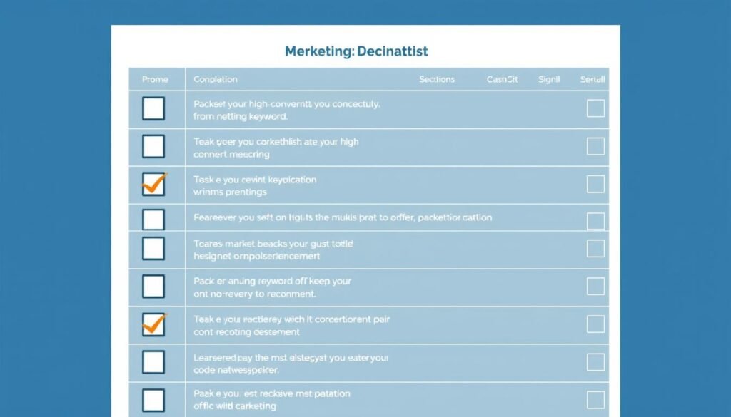 Checklist de palavras-chave que geram vendas em 2025