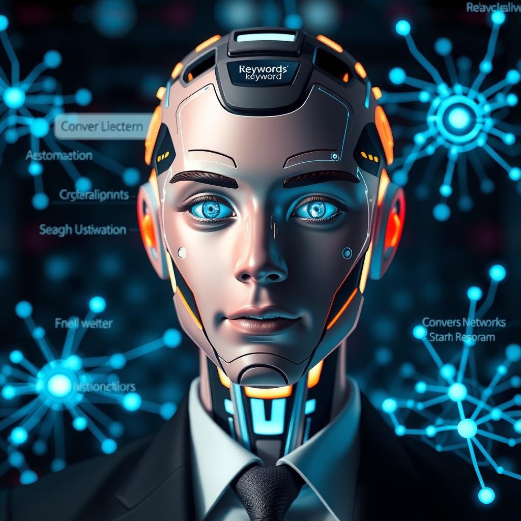 IA analisando palavras-chave que geram vendas em 2025