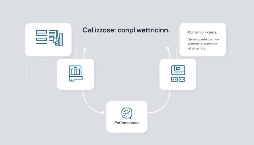 Processo de otimização de conteúdo com IA para melhorar o SEO ao SXO