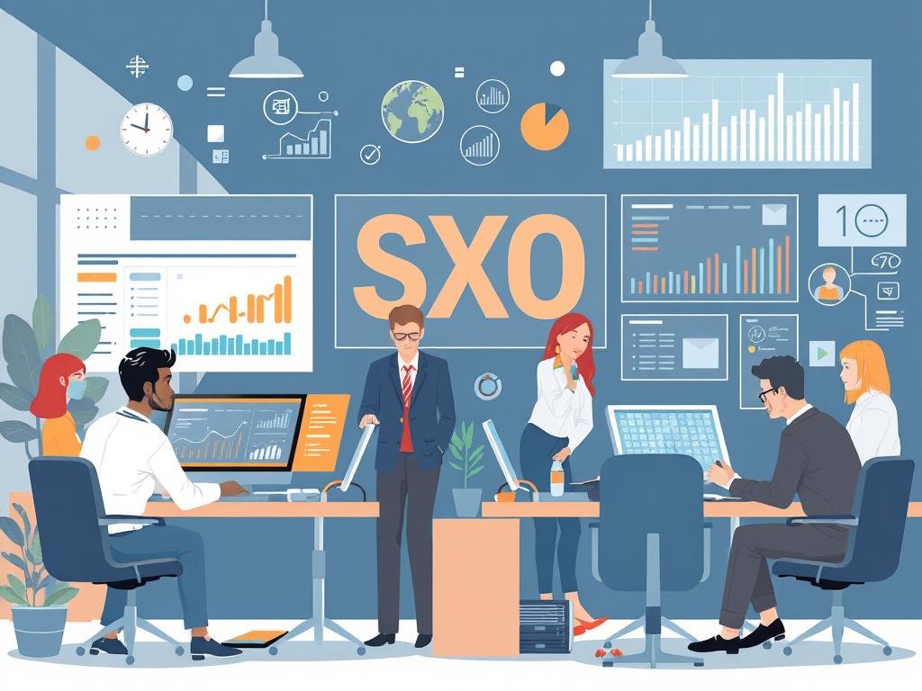 Profissionais de marketing se adaptando às novas tendências de SXO e IA