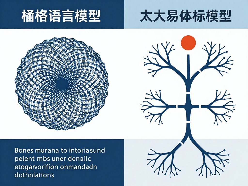 Comparação visual entre modelo de linguagem genérico e Modelos de Linguagem de Domínio Específico (SLMs)