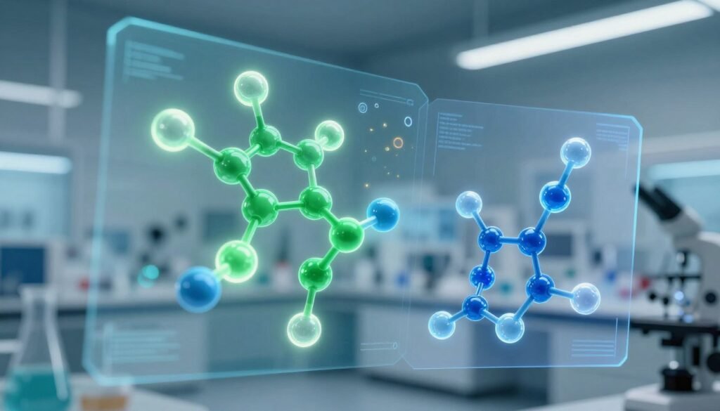 IA acelerando descoberta de novos medicamentos e materiais através de simulações moleculares