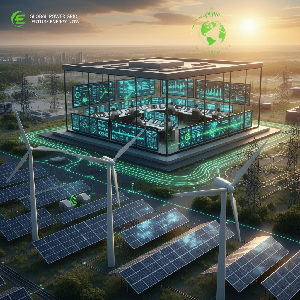 Sistema de gestão de energia inteligente com painéis solares e rede distribuída