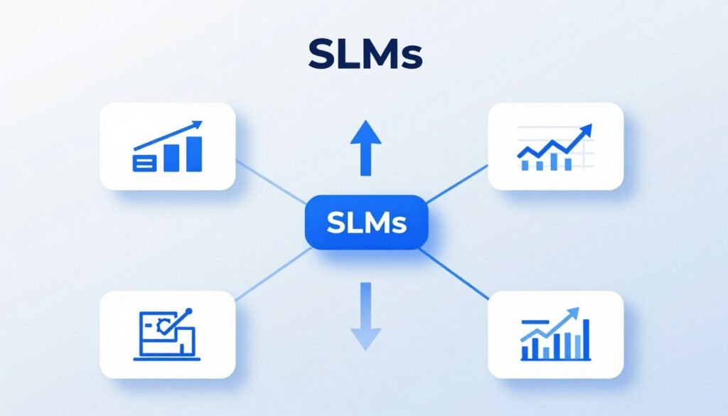 Visão panorâmica do impacto estratégico dos Modelos de Linguagem de Domínio Específico (SLMs) nas organizações