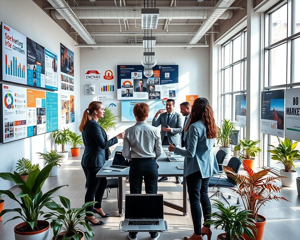 conteúdo visual para campanhas de marketing