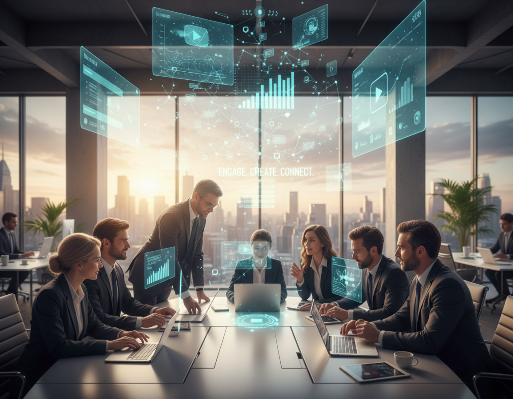 interatividade engajamento conteúdo digital