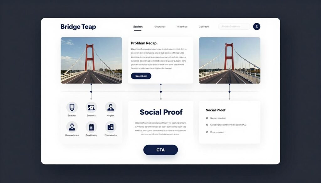 Anatomia de uma bridge page de alta conversão