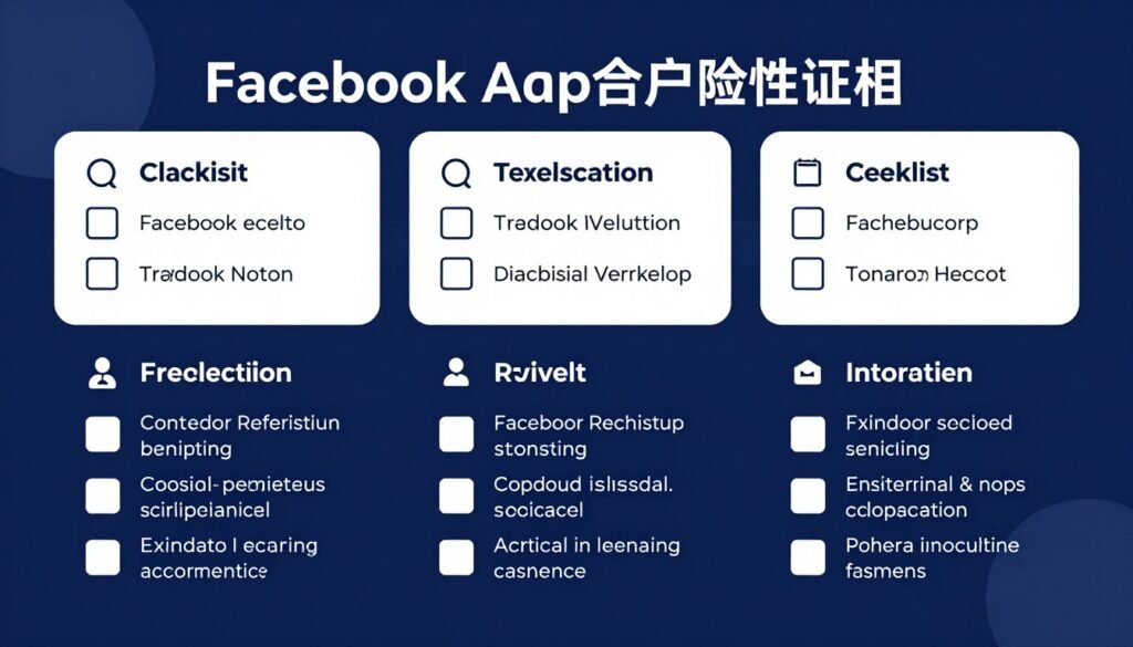 Checklist visual para verificação de anúncios do Facebook Ads antes de publicar