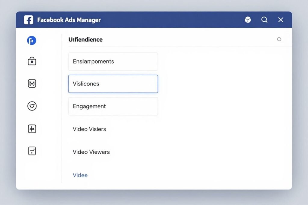 Configuração de públicos personalizados no Facebook Ads