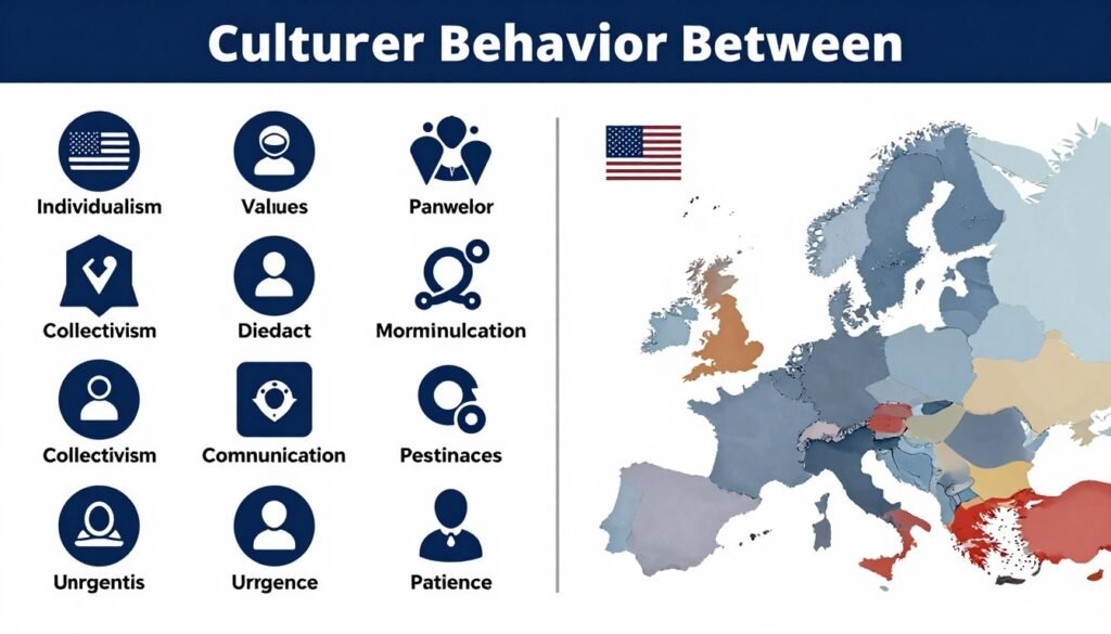 Cultural differences impact on consumer behavior USA and Europe
