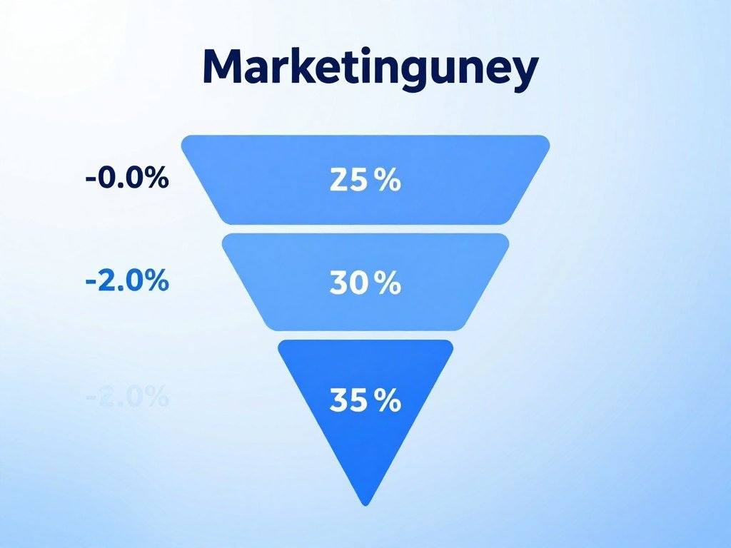 Diagrama explicativo de funil de vendas para marketing de afiliados