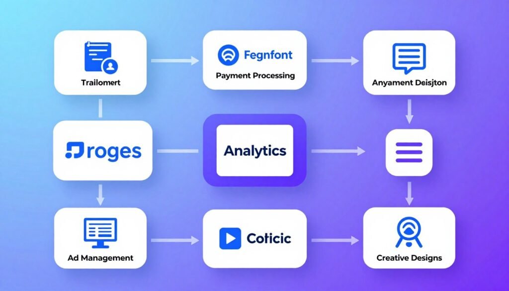 Essential tools ecosystem for international affiliate marketing with Facebook Ads