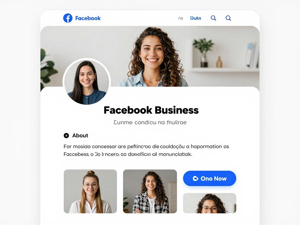 Exemplo de página profissional do Facebook para afiliados