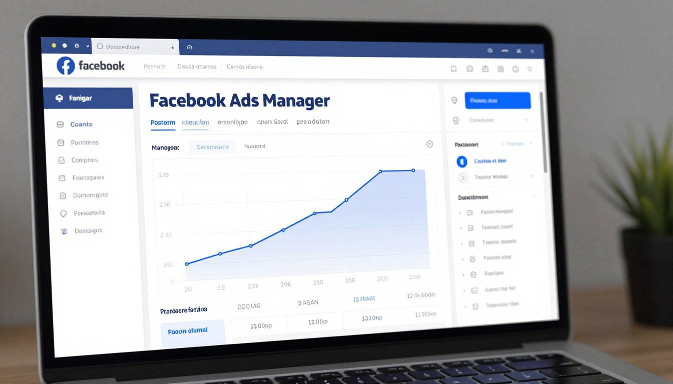 Facebook Ads para Afiliados dashboard mostrando campanha de marketing digital