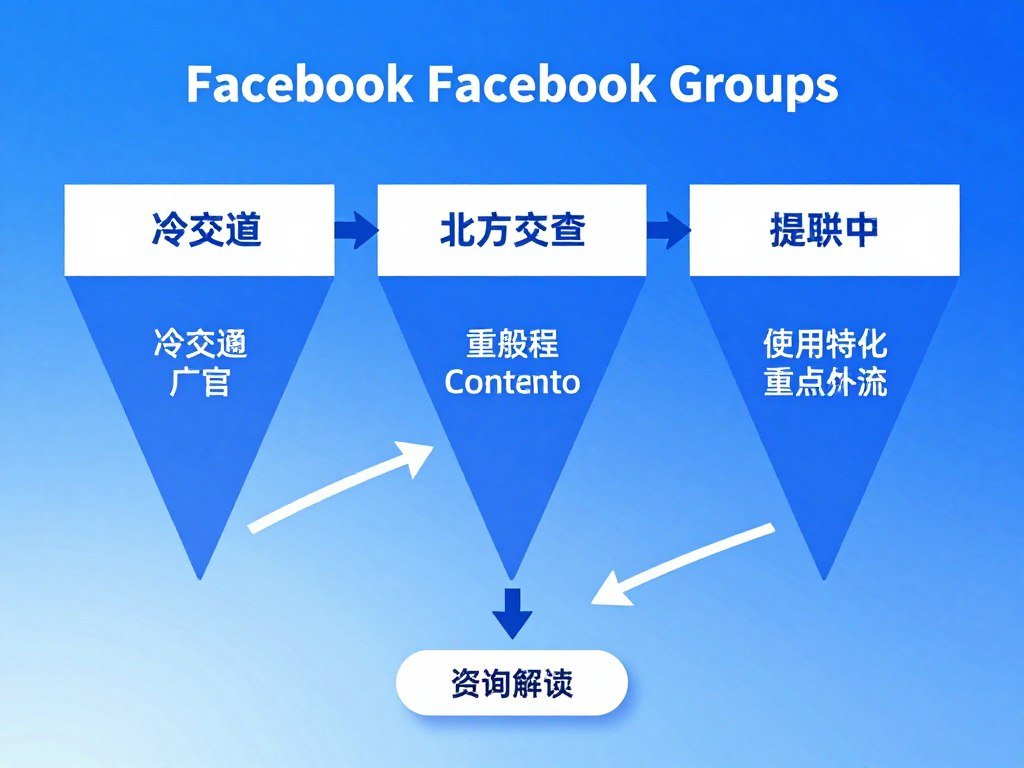 Funil de vendas integrando Facebook Ads e grupos