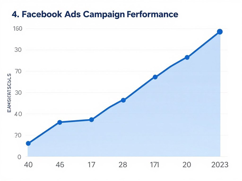 Gráfico mostrando performance de campanha ao longo do tempo durante fase de aprendizado