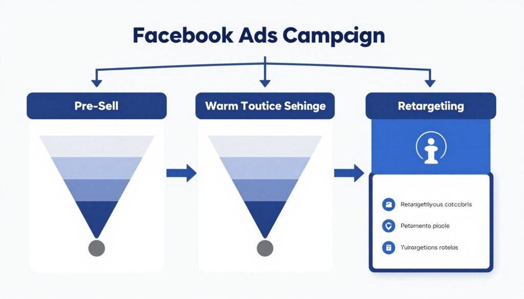 Integração entre funil de vendas e campanhas de Facebook Ads