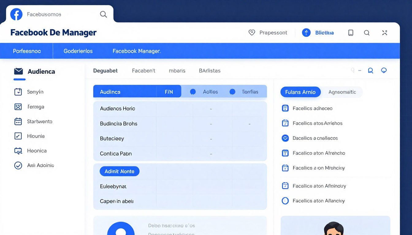 Segmentação Facebook Ads afiliados dashboard com diferentes públicos