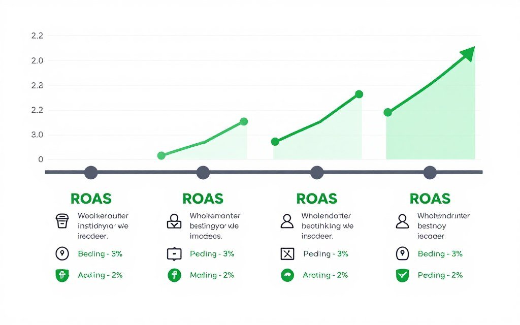 Timeline de testes A/B sequenciais mostrando evolução de performance ao longo de 90 dias