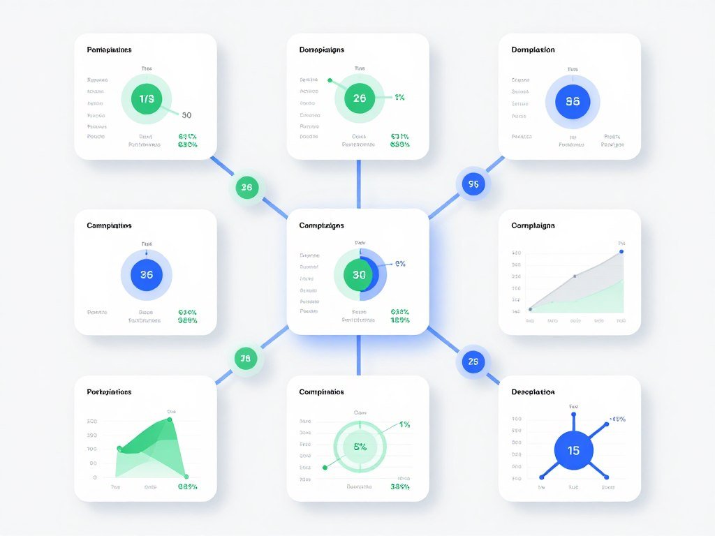 Visualização do portfólio de campanhas diversificadas do terceiro estudo de caso