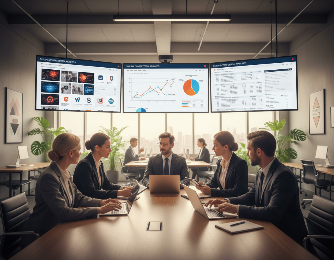 análise de concorrência online (online competition analysis)