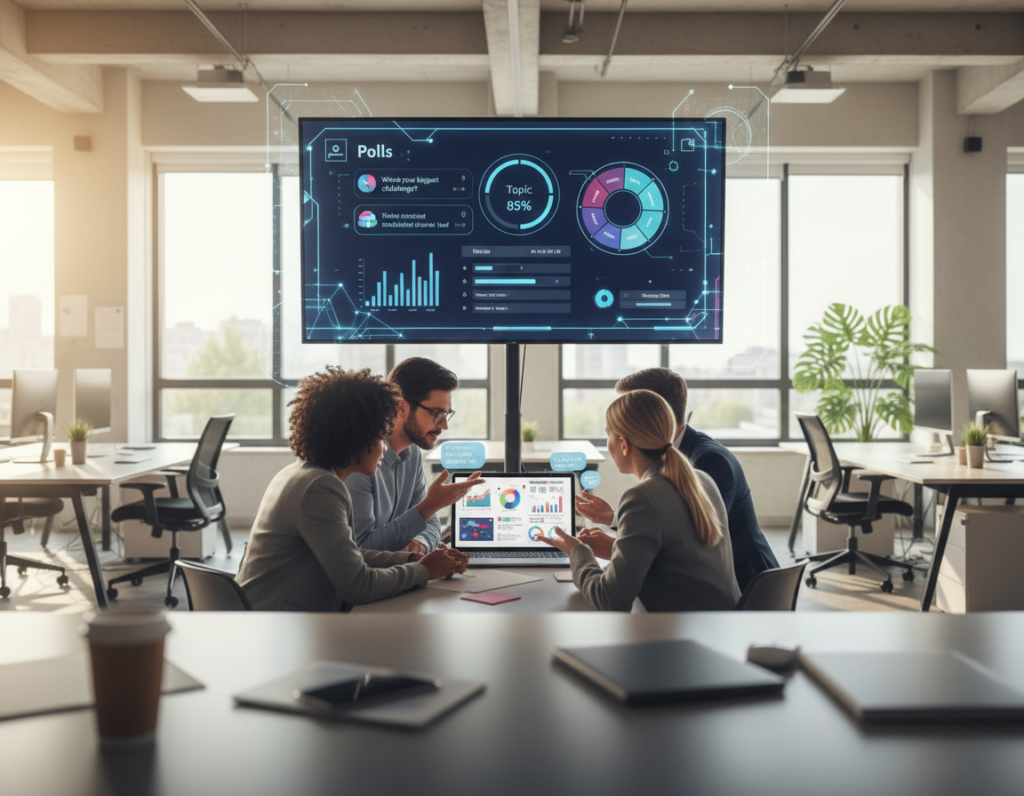 engajamento perguntas enquetes quizzes