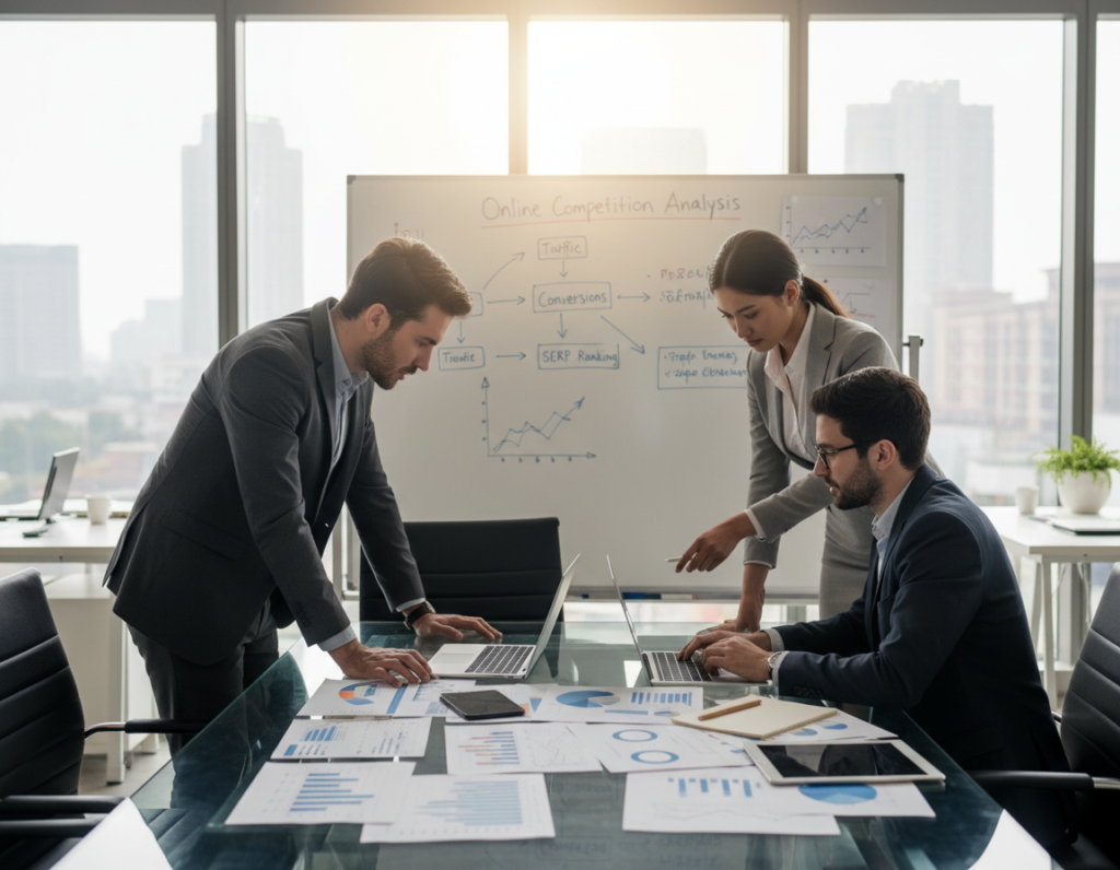 métricas análise concorrência