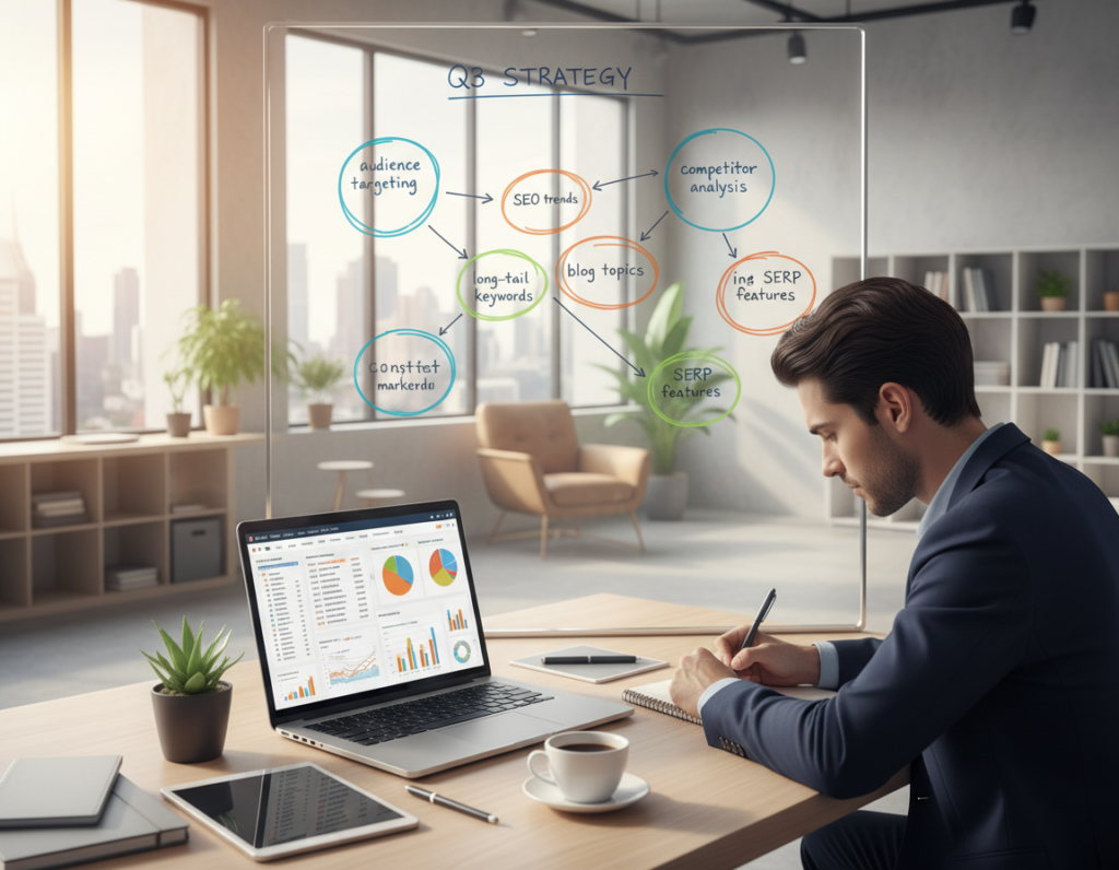 pesquisa palavras-chave estratégia