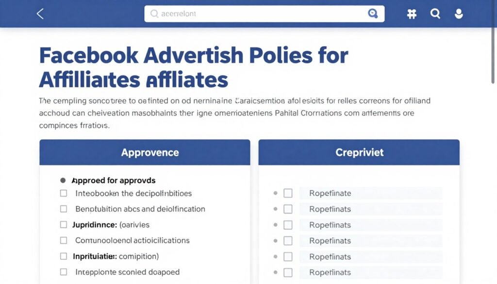 políticas do Facebook Ads que afiliados precisam seguir