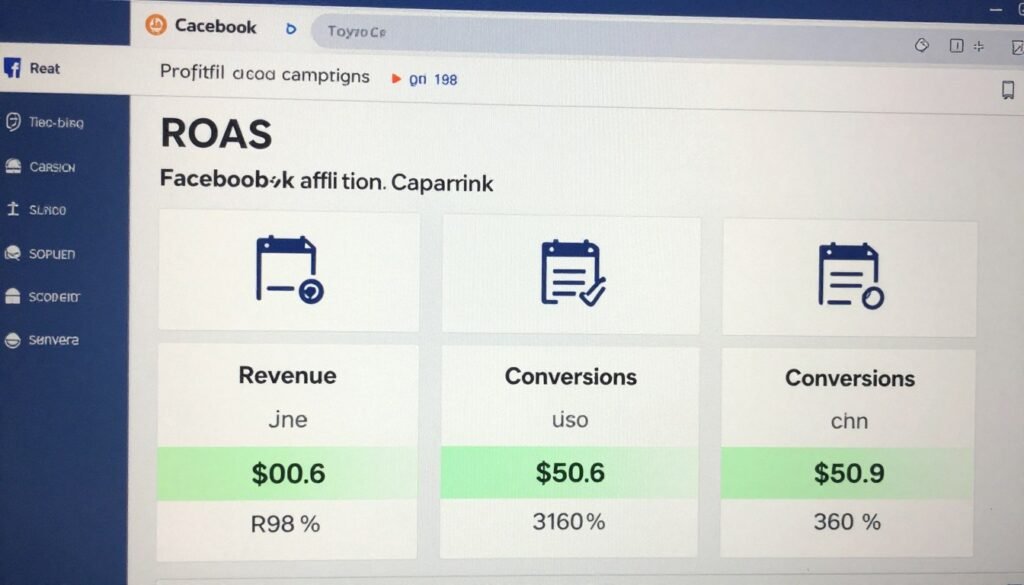 resultados de campanhas de afiliados no Facebook Ads com métricas reais